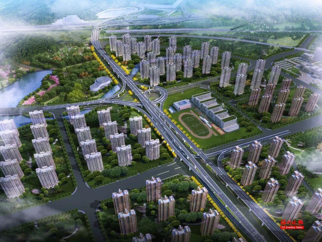 【福州城东开挂！前横快速路立交完工，跨江大桥年底动工】福州城东交通将再升级！被