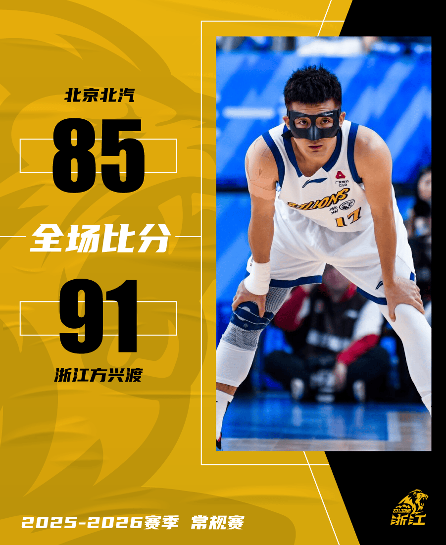 广厦男篮社媒晒照回顾比赛: 球队送给北京男篮赛季首败