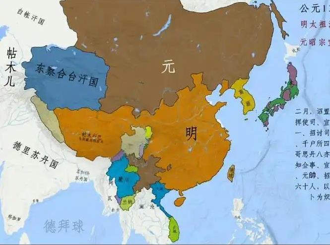 有人说是不是明朝一寸疆域都没扩张？其实那是因为明朝打下的地盘彻底汉化了，现在看着