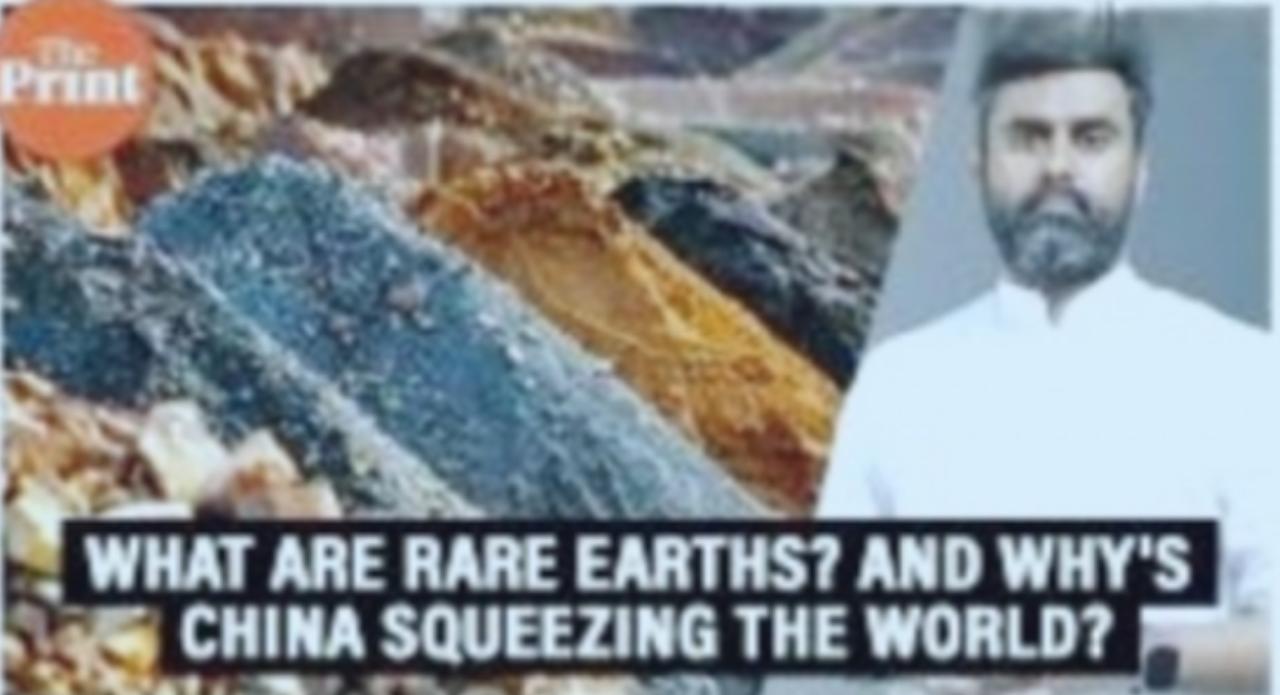 印度向欧美军工企业转售120吨稀土，此举彻底激怒了中方，印度人感到纳闷，他们是怎