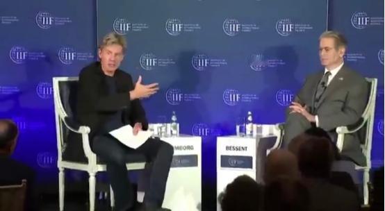 美国财长贝森特昨晚（北京时间4月14日晚）接受采访时表示：“我认为中国产电动汽车