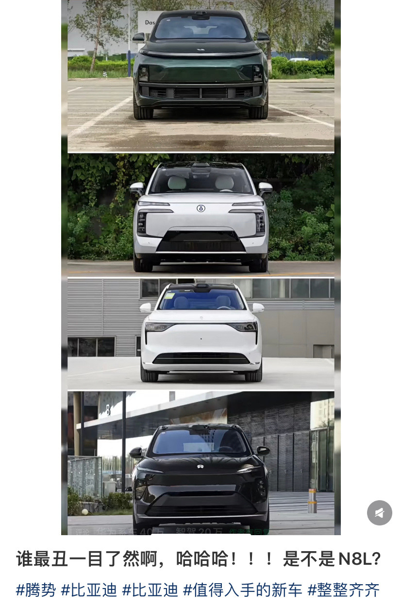 全是死亡视角，感觉只有蔚来扛住了。​​​
