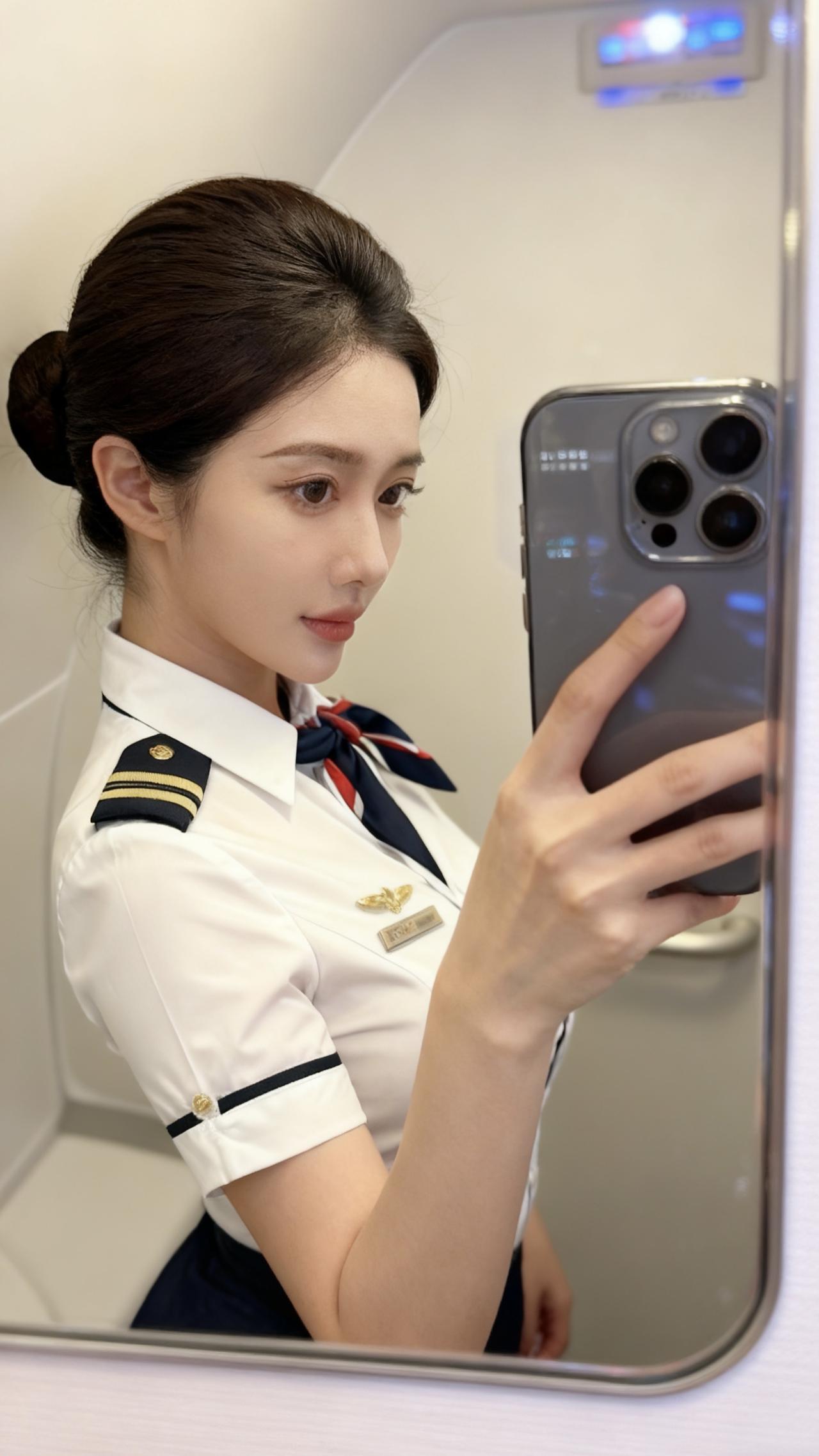 机舱里的美丽瞬间💃✨