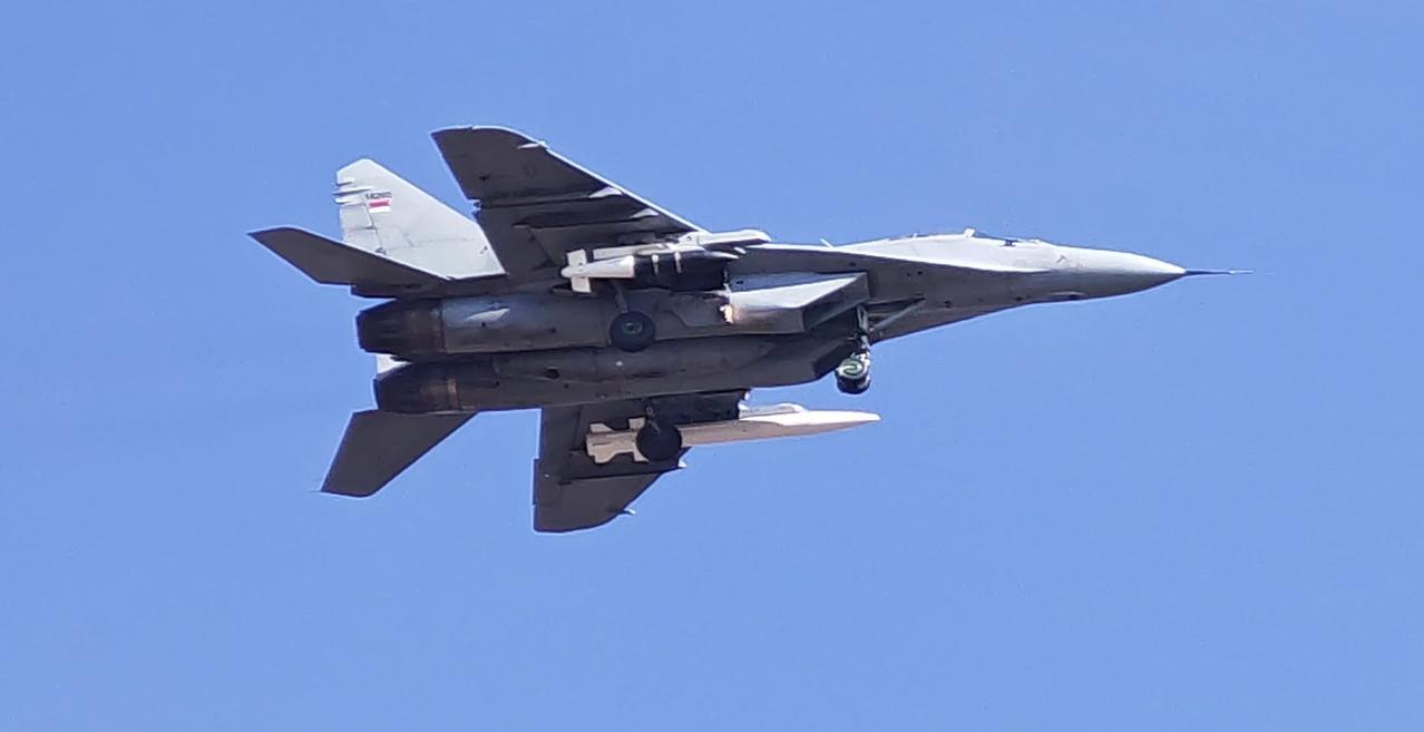 继CM-400AKG之后塞尔维亚Mig-29SM装备第二款中国制导武器，LS-6