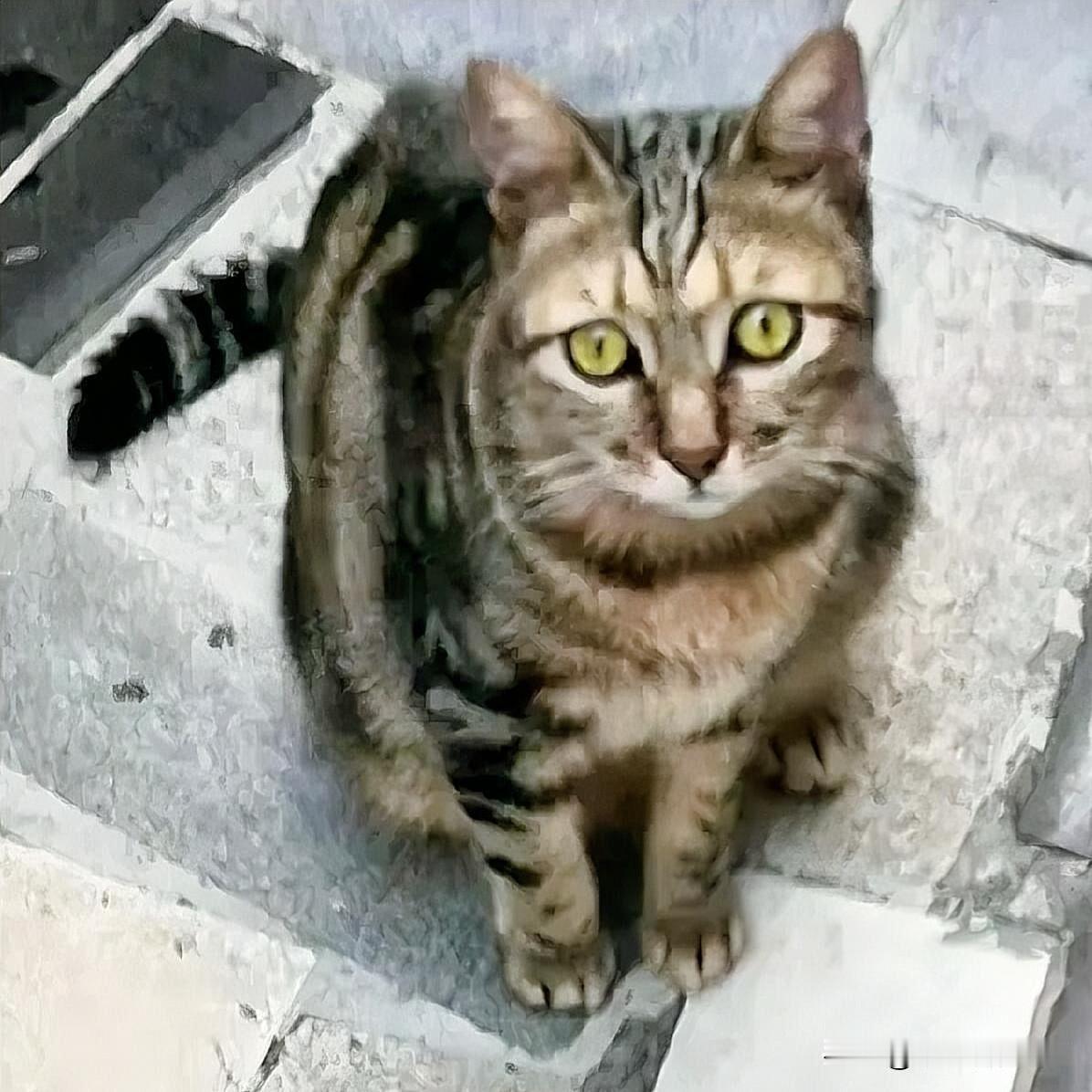 宝贝：你之前得过猫传腹，打了两个多月针才痊愈，身体多弱呀……可别再出去冒险啦。