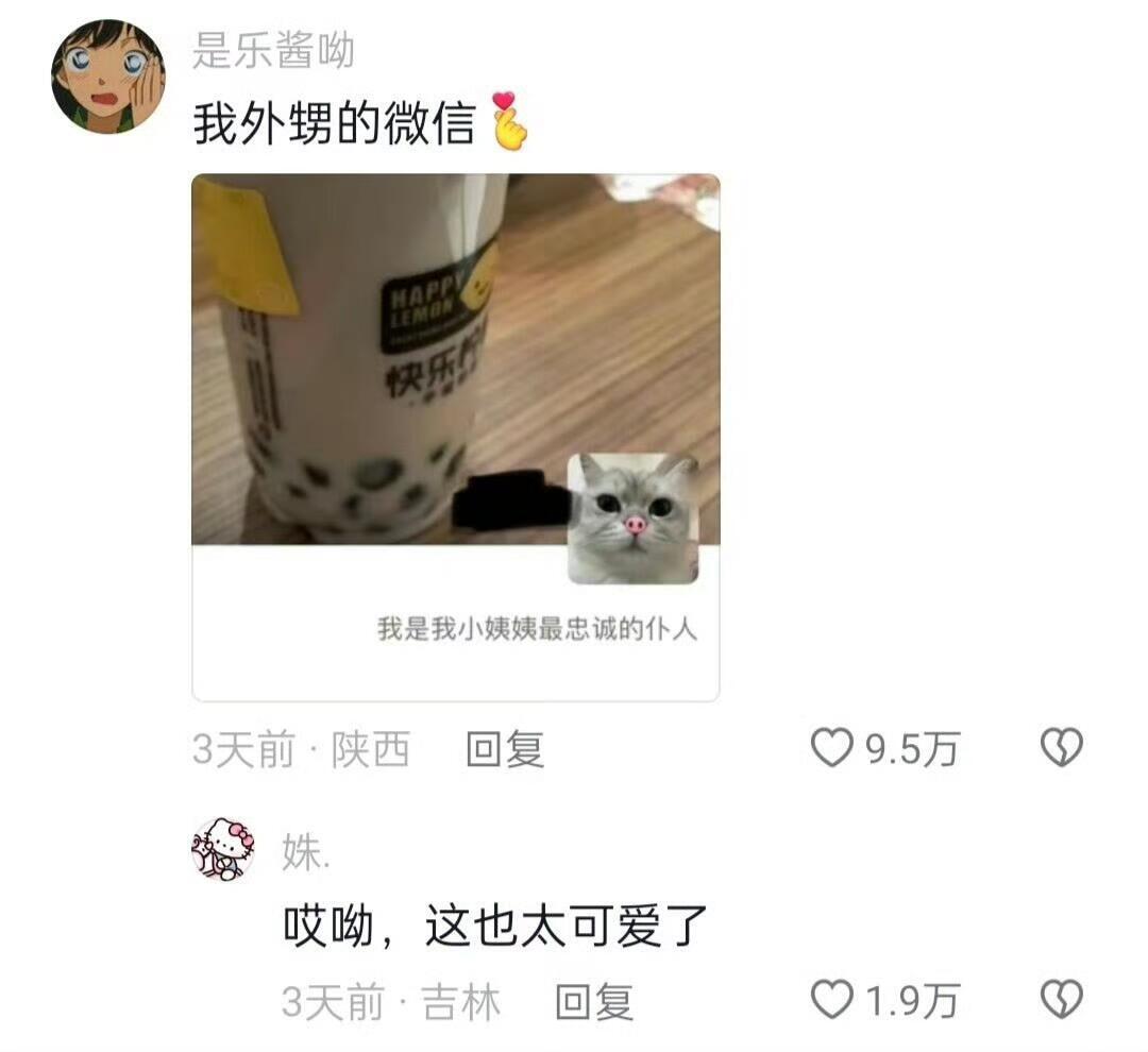 当家里的小朋友有了微信……