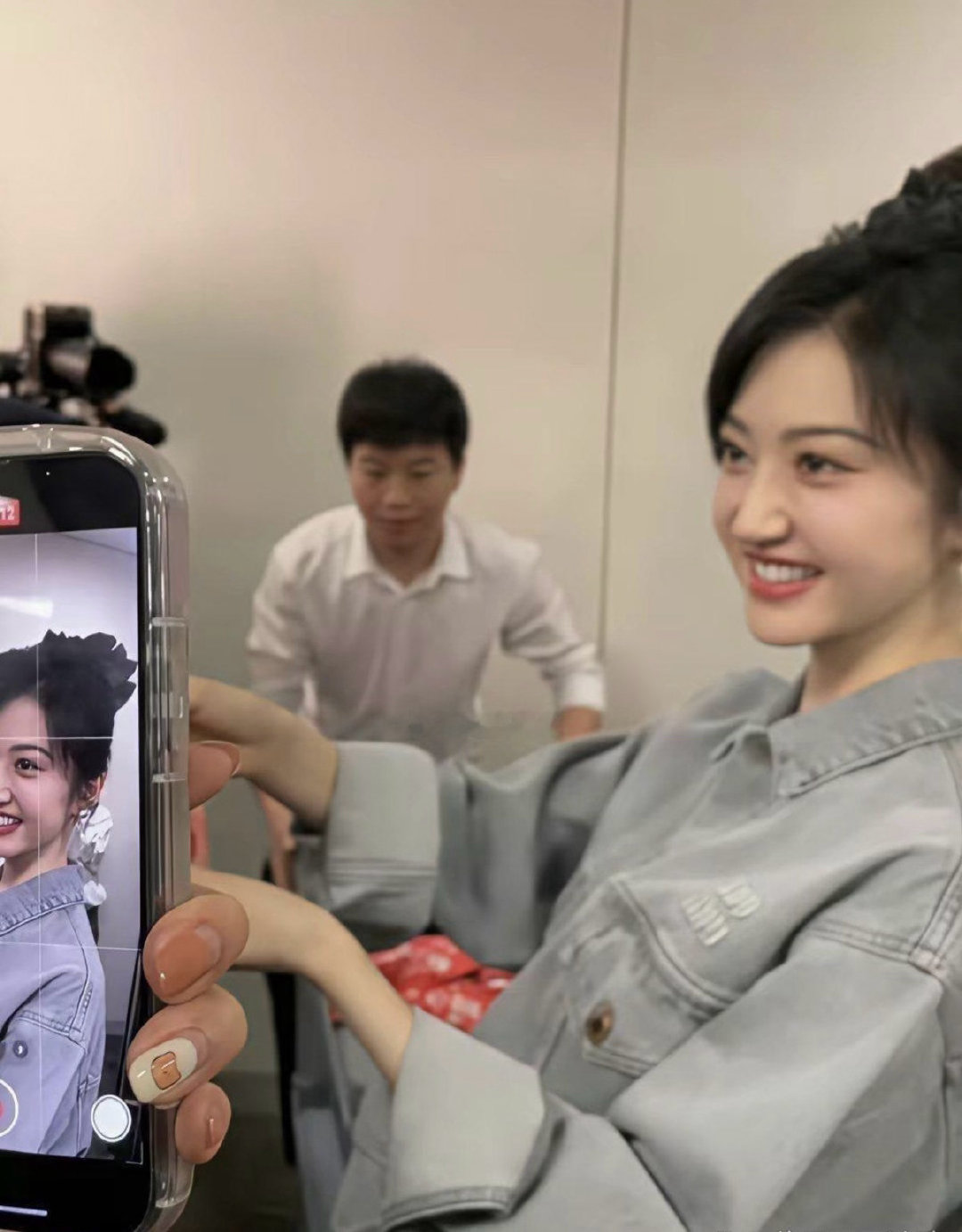 我的妈呀，景甜现实中好漂亮​