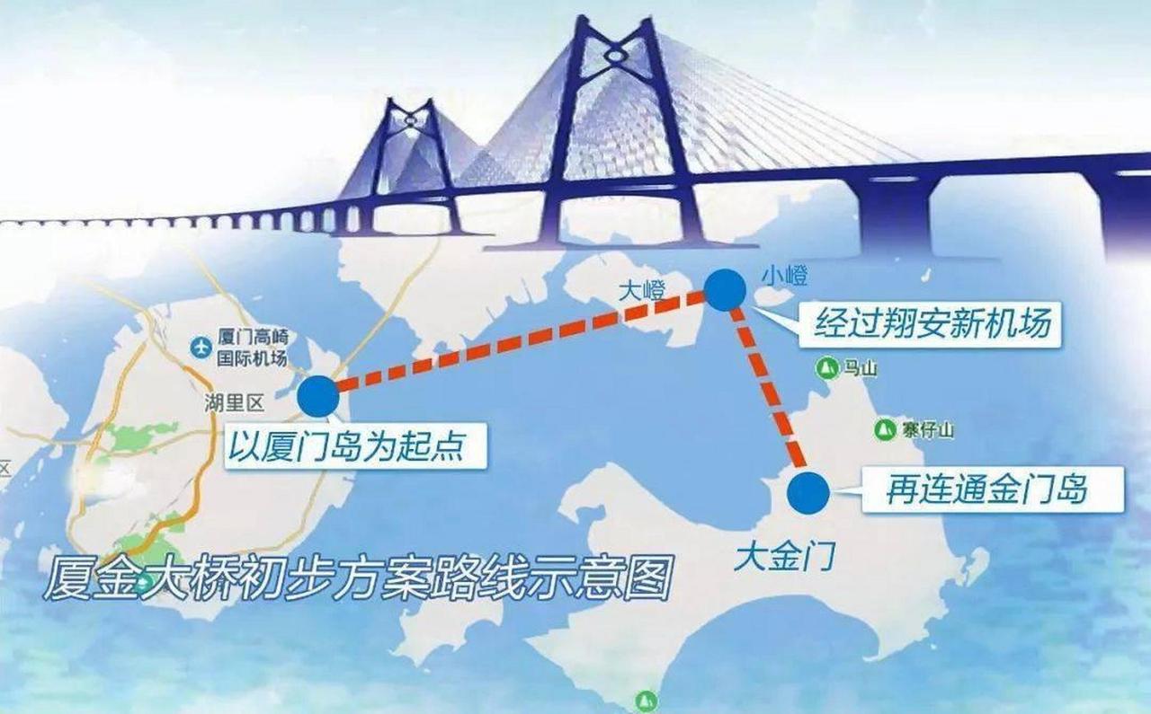 太妙了！厦金大桥和厦金共用机场这步棋，是真的下到心坎里了。以后不用再等船、赶