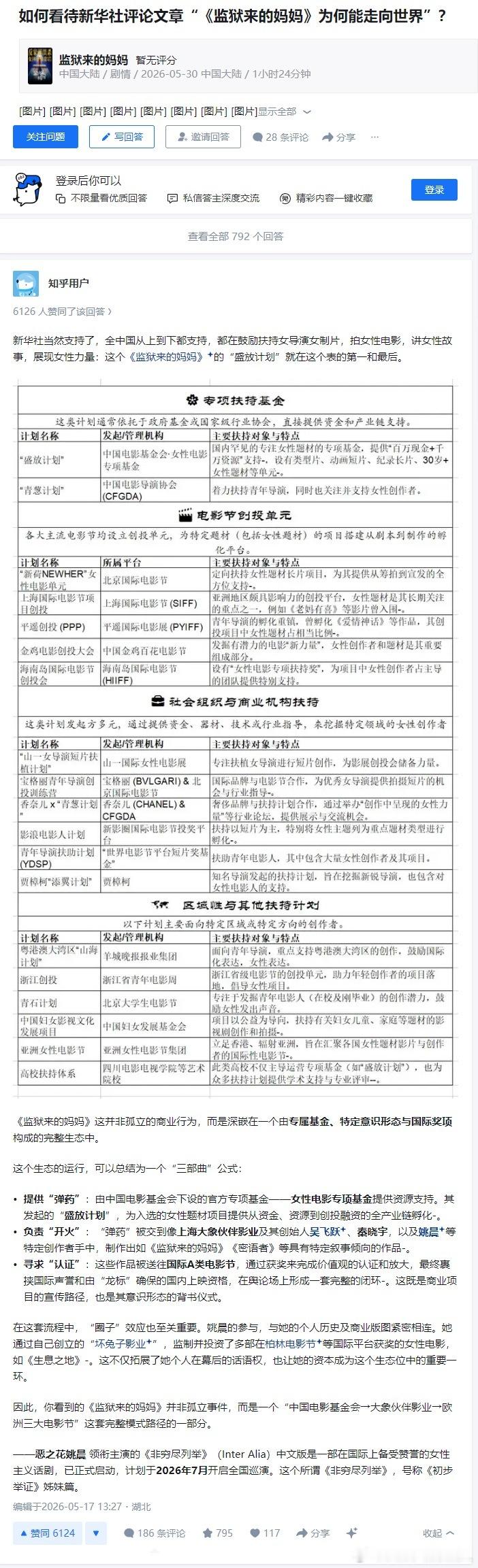 知乎上有网友扒了一下产业链