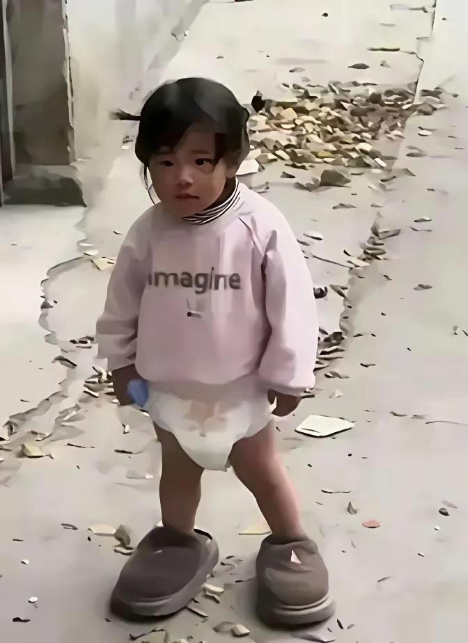 心疼！河南城郊，离婚半年后，女子偷偷去看4岁的女儿，却远远看见孩子穿着尿不湿，上