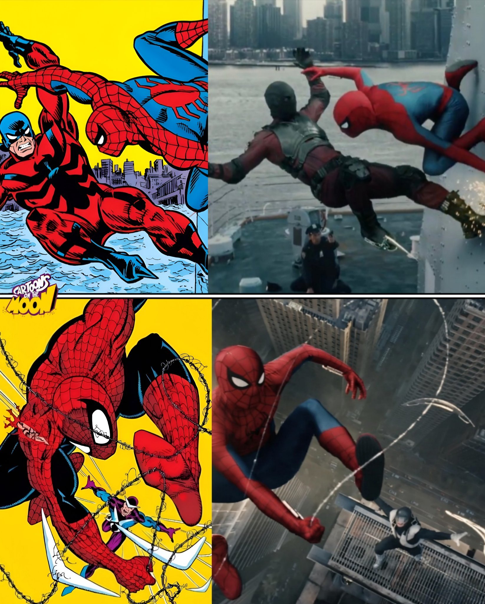 蜘蛛侠新预告失去超能力相信不少朋友都看出来了，蜘蛛侠也要走弱化的路子了，疑似第四