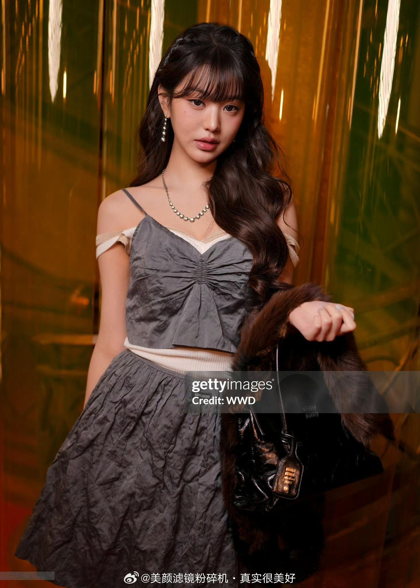 张元英miumiu看秀造型，我觉得这次不怎么样​​​