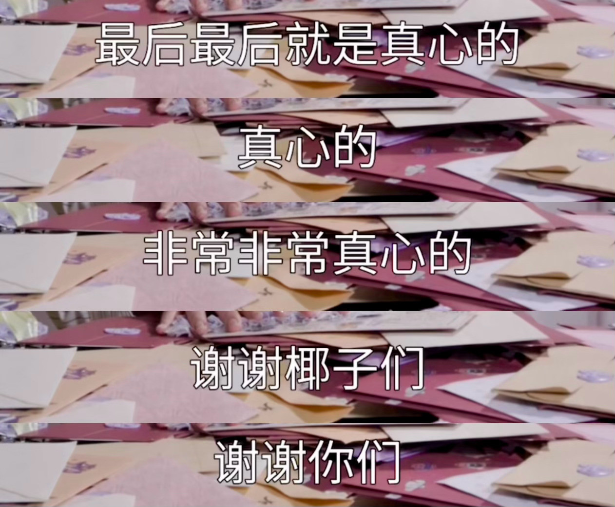 非常非常真心的谢谢大家🥺🥥✌🏻