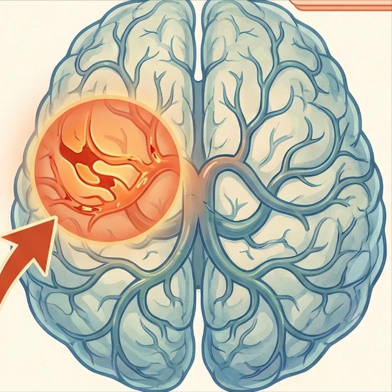小心！这4个日常习惯，可能正在增加你的脑梗风险！ 1.动脉粥样硬化长期高