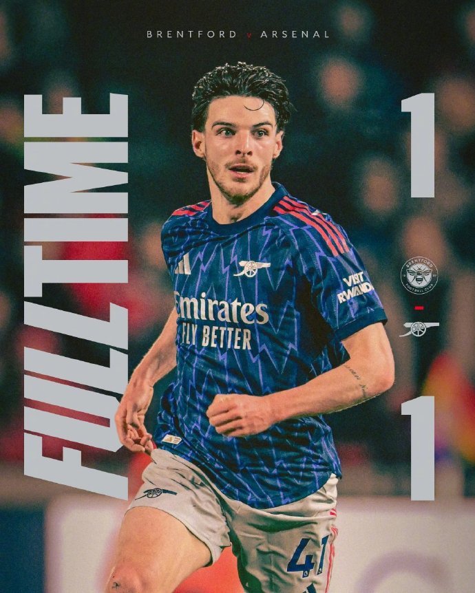 #布伦特福德1比1阿森纳#英超第26轮，布伦特福德坐镇主场布伦特福德社区球场迎战