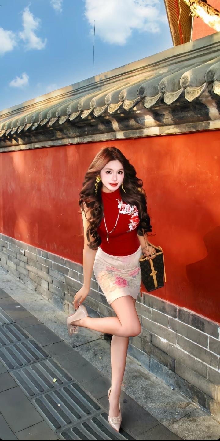 美女身材比例完美和颜值都在线的美女姐姐。
