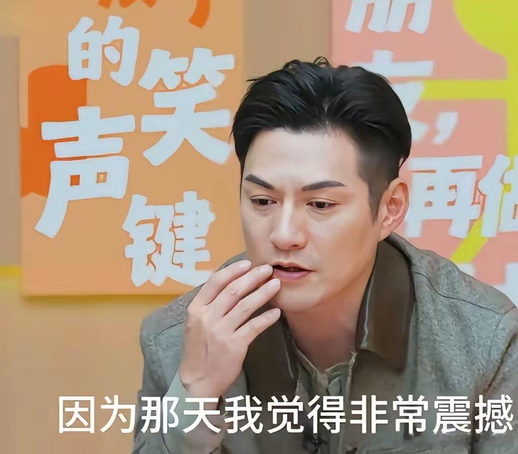 严屹宽坦言身份转变的责任感是始于产房的亲眼所见，说:“其实我觉得每一个当父亲的啊