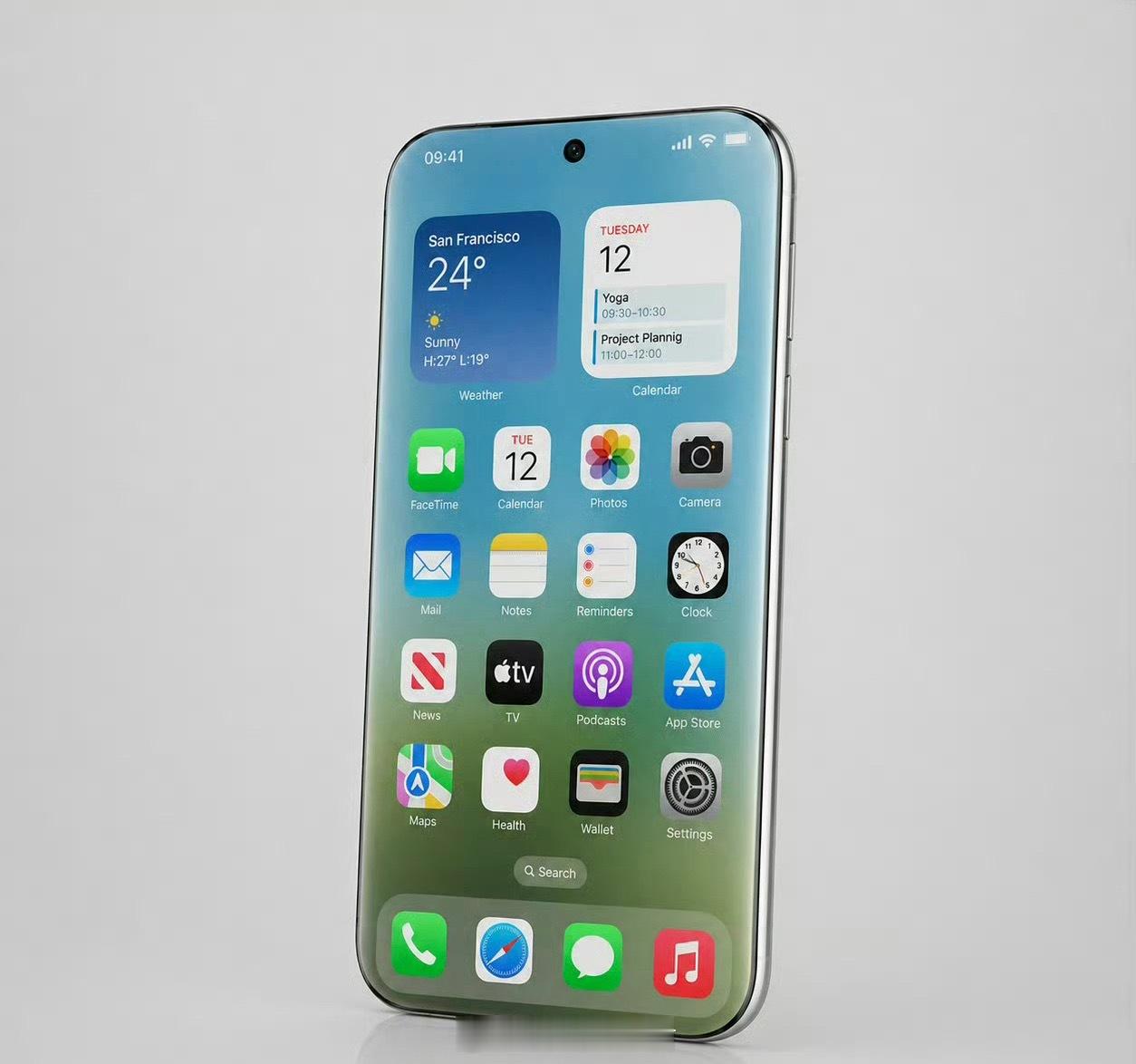 20周年版iPhone曝光这种设计我喜欢是我想要的形态当然了价格别太离谱～
