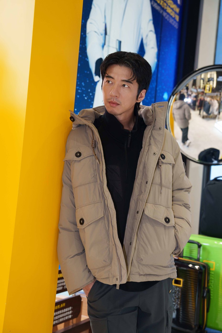 傅孟柏出席活动，聊到许多近况，也不免被问到最近的兵役问题。他表示自己先当陆军，因