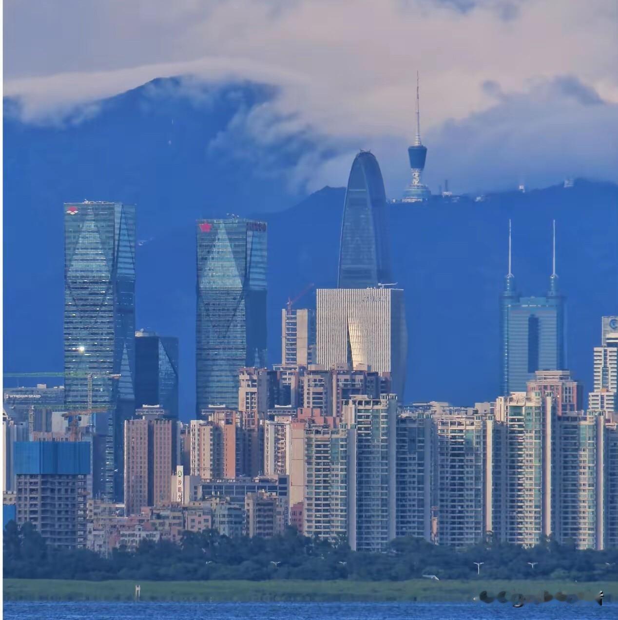 深圳从来没自称是珠三角的中心城市，这片土地一直是双中心：广州与深圳。老大哥广州交