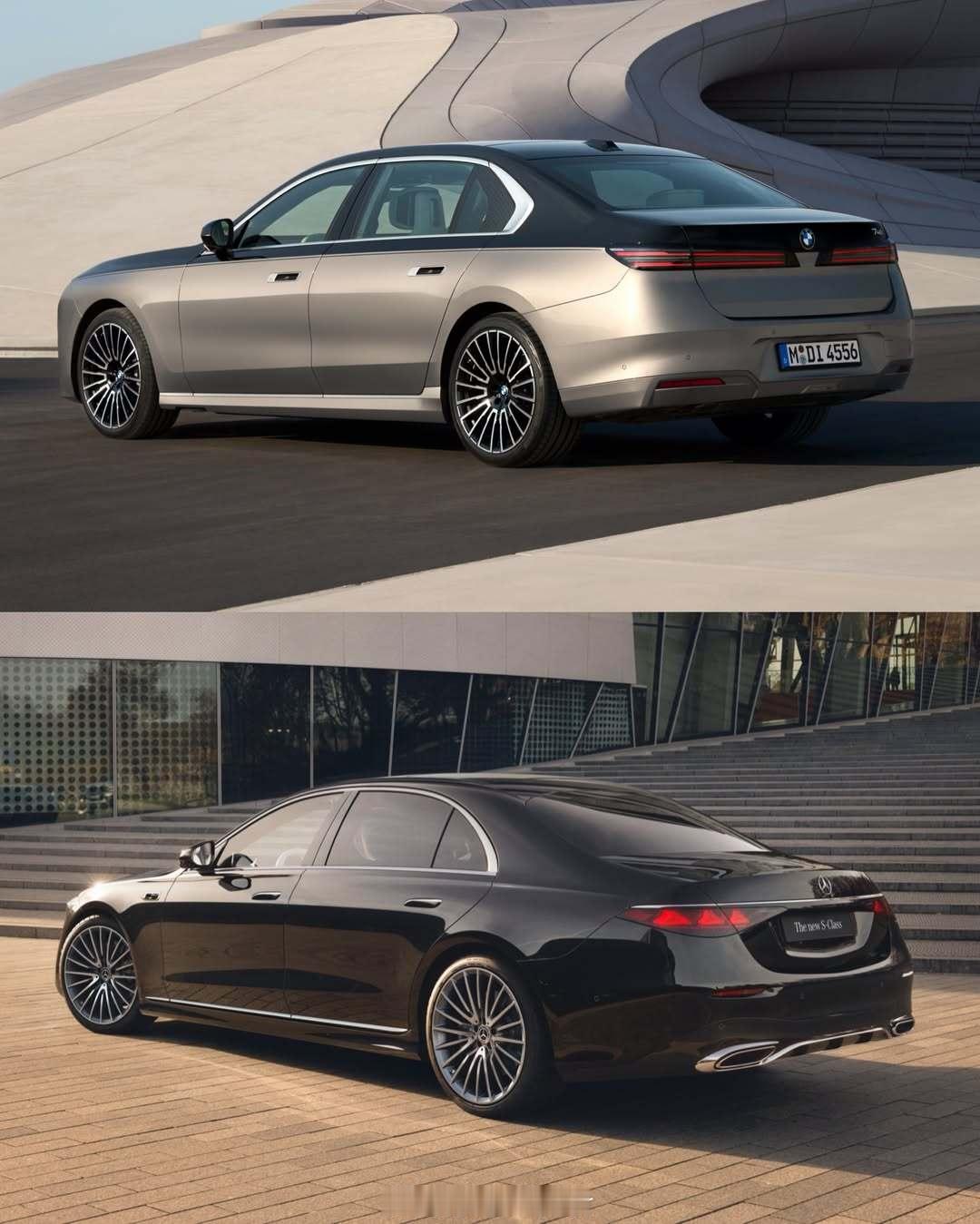 全新奔驰S级👺👺👺大战全新宝马7系👹👹👹这绝对是当今豪华车设计领域的