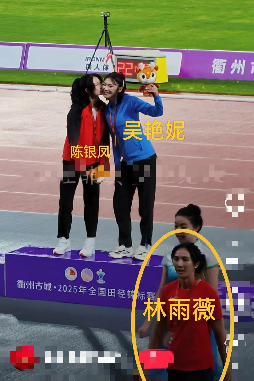 吴艳妮和陈银凤关系好，我不觉得有什么，但吴艳妮和林雨薇的关系这么生疏，我还挺意外