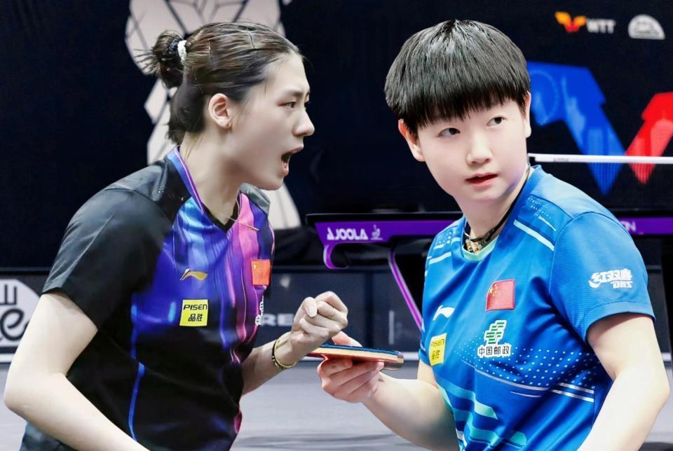 新加坡大满贯，孙颖莎大战陈熠，美国大满贯，孙颖莎1-3惜败陈熠，面对孙颖莎，