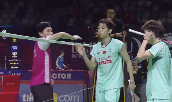 2026年印尼羽毛球大师赛第3日实时赛况胡珂源/林祥毅23-25、21-