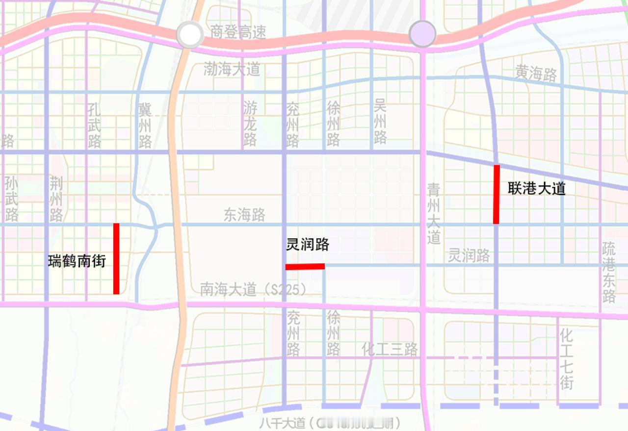 这三条道路要启动！从官网了解到，位于郑州航空港区的灵润路、瑞鹤南街、联港大道。