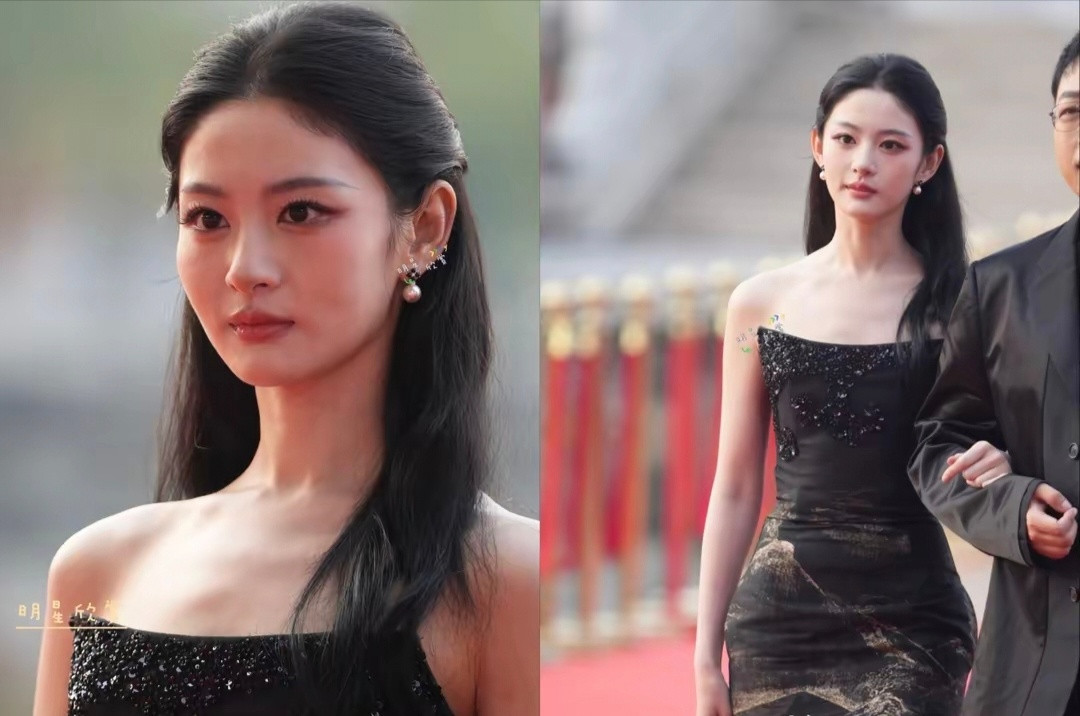 高颧骨究竟有多不上镜？颁奖典礼于正旁边的赵晴近拍和远拍仿佛是两个人​​​