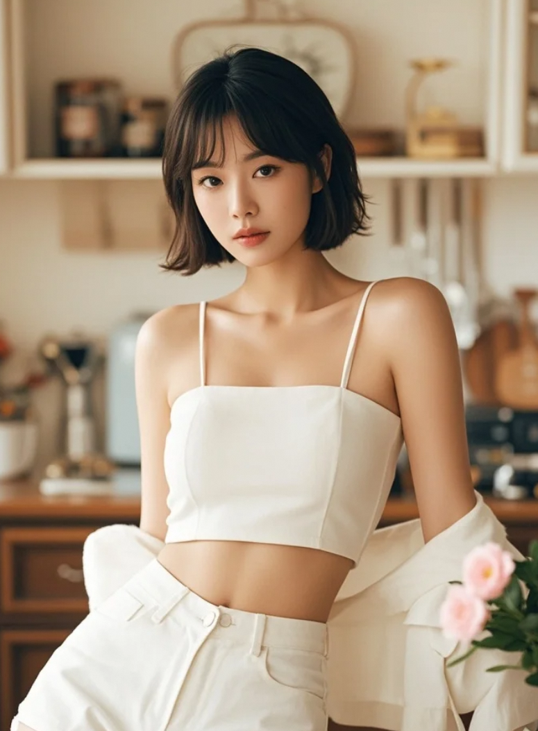 哇哦！性感妩媚的美女每一帧都让人心跳加速