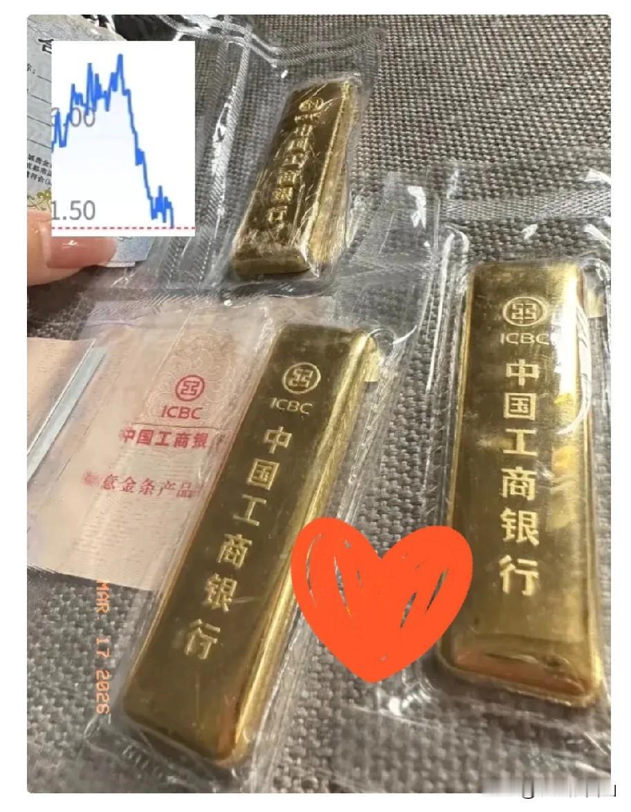 瞅着今晚的金价，我直接失眠到天亮！白天还稳稳1116元/克，半夜直接跌到11