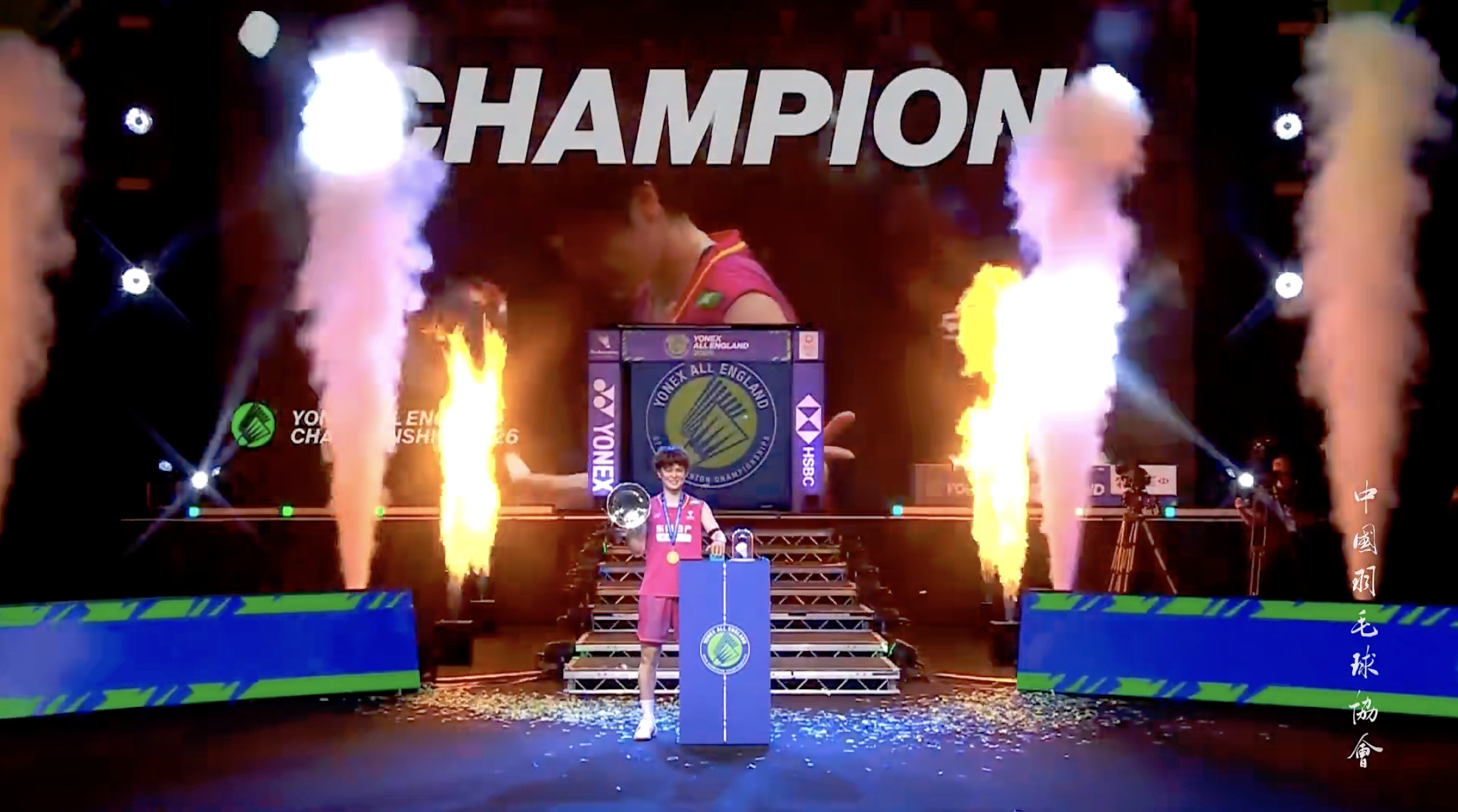 【王祉怡🇨🇳夺冠之路🏆】首轮：21-15、21-15🇯🇵明地阳菜【⏰