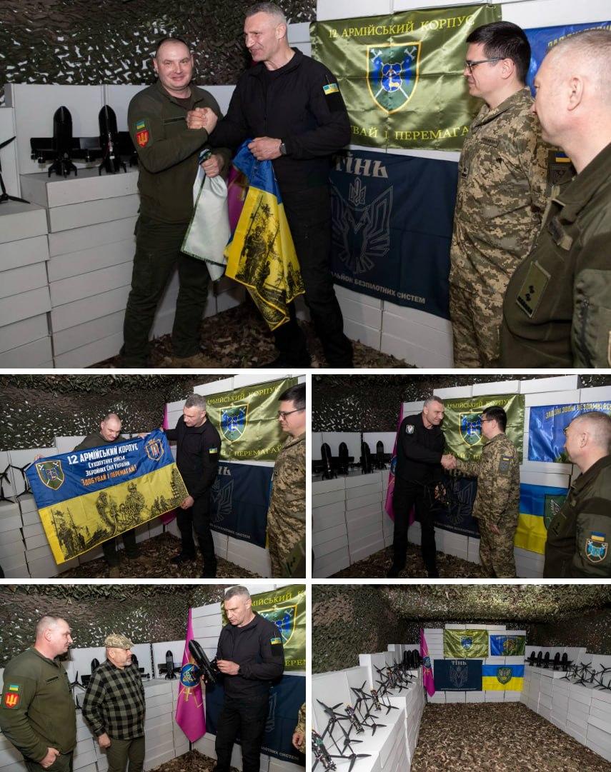 基辅市长克里琴科披露，给乌军第12集团军再交付3000架各型无人机！这批装