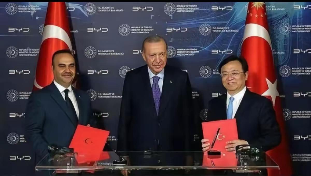 1月19日，比亚迪在土耳其电动汽车工厂的建设出现延迟!原因非常简单，土耳其试图像