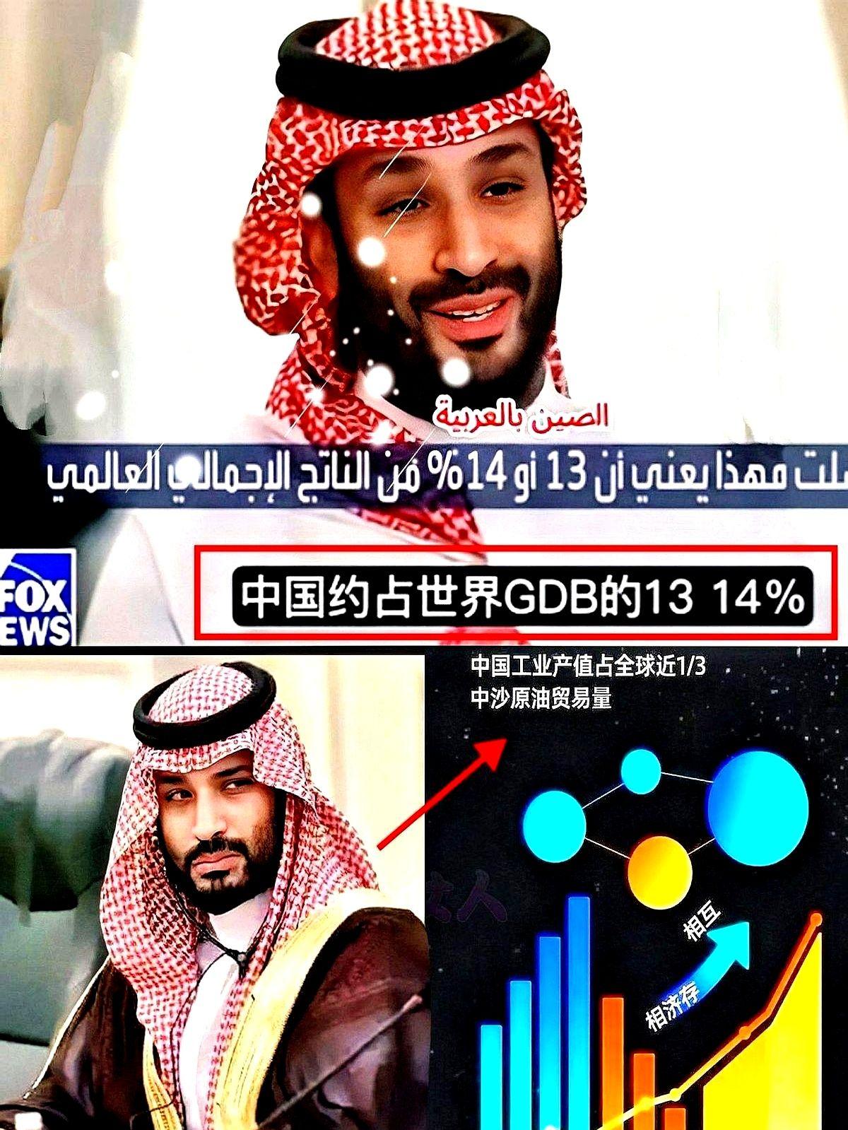 最近沙特王子说了句话，震惊了所有人！他说