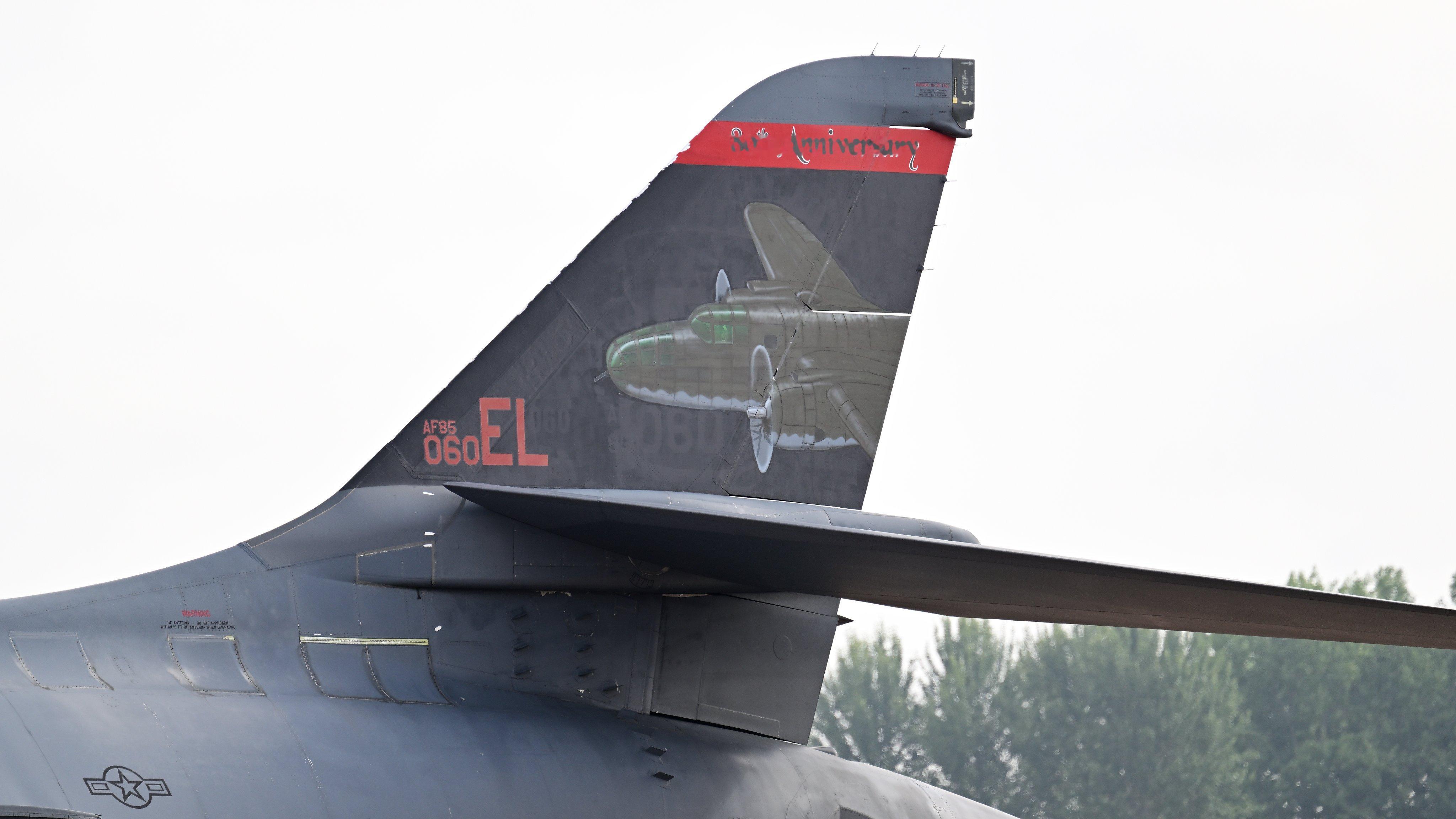 RIAT'25上的B-1B枪骑兵​​​
