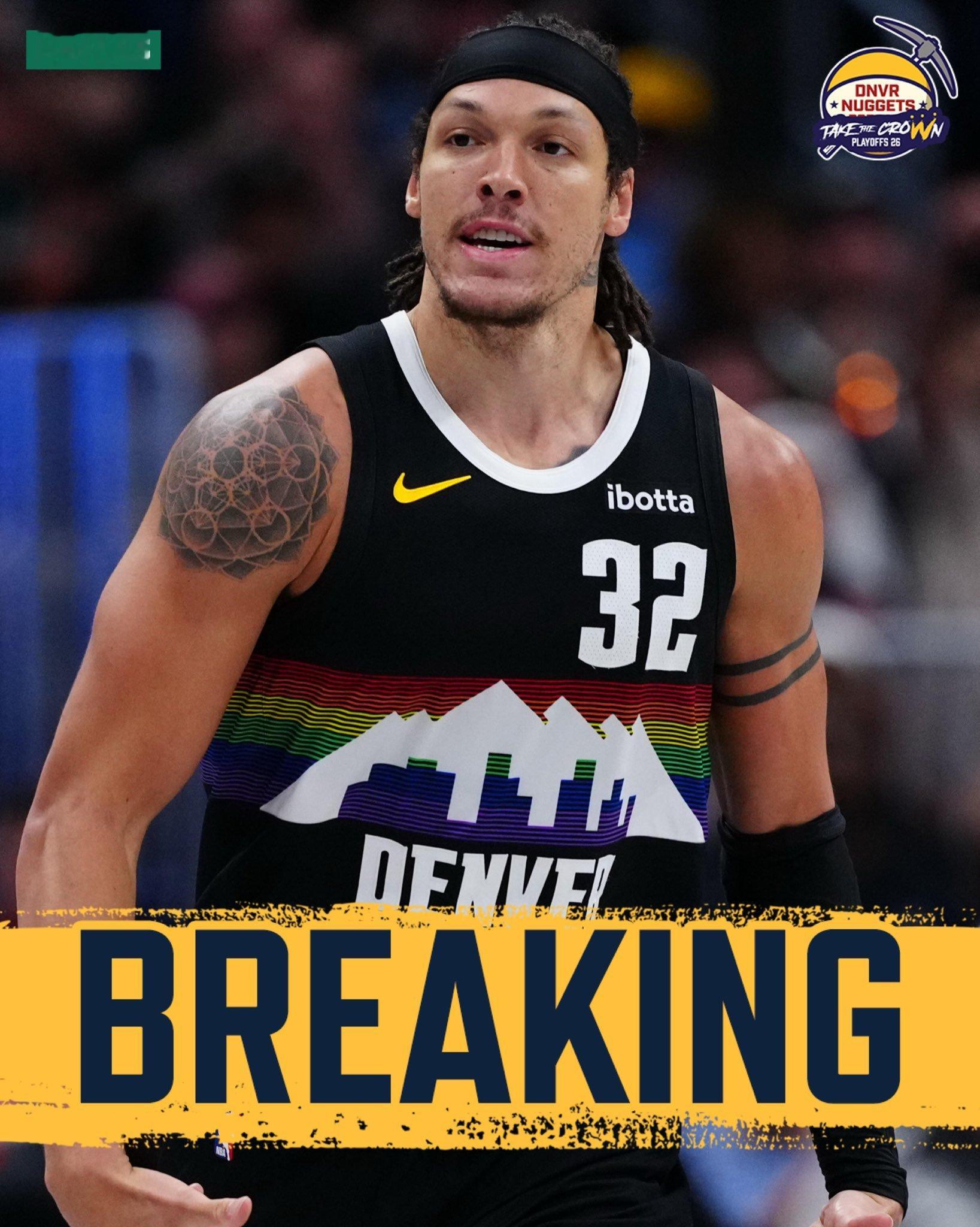 吕布！Shams：戈登今日带伤出战！阿隆-戈登今晚G4对阵明尼苏达森林狼一战正