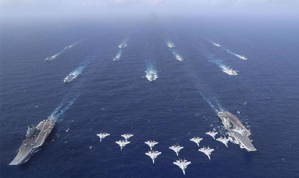 台湾中时新闻网今日发文写道：“来台参加‘台海防卫兵推’的前美军太平洋司令布莱尔，