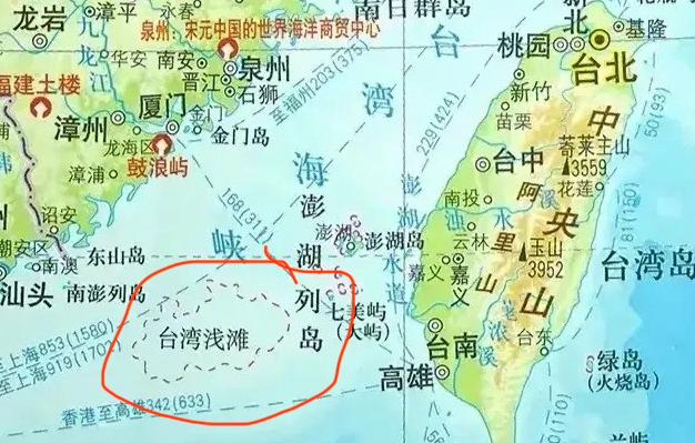 为何有人说台湾浅滩的水深条件适合建造人工岛？8.6米的最浅水深，甚至比南海部分已
