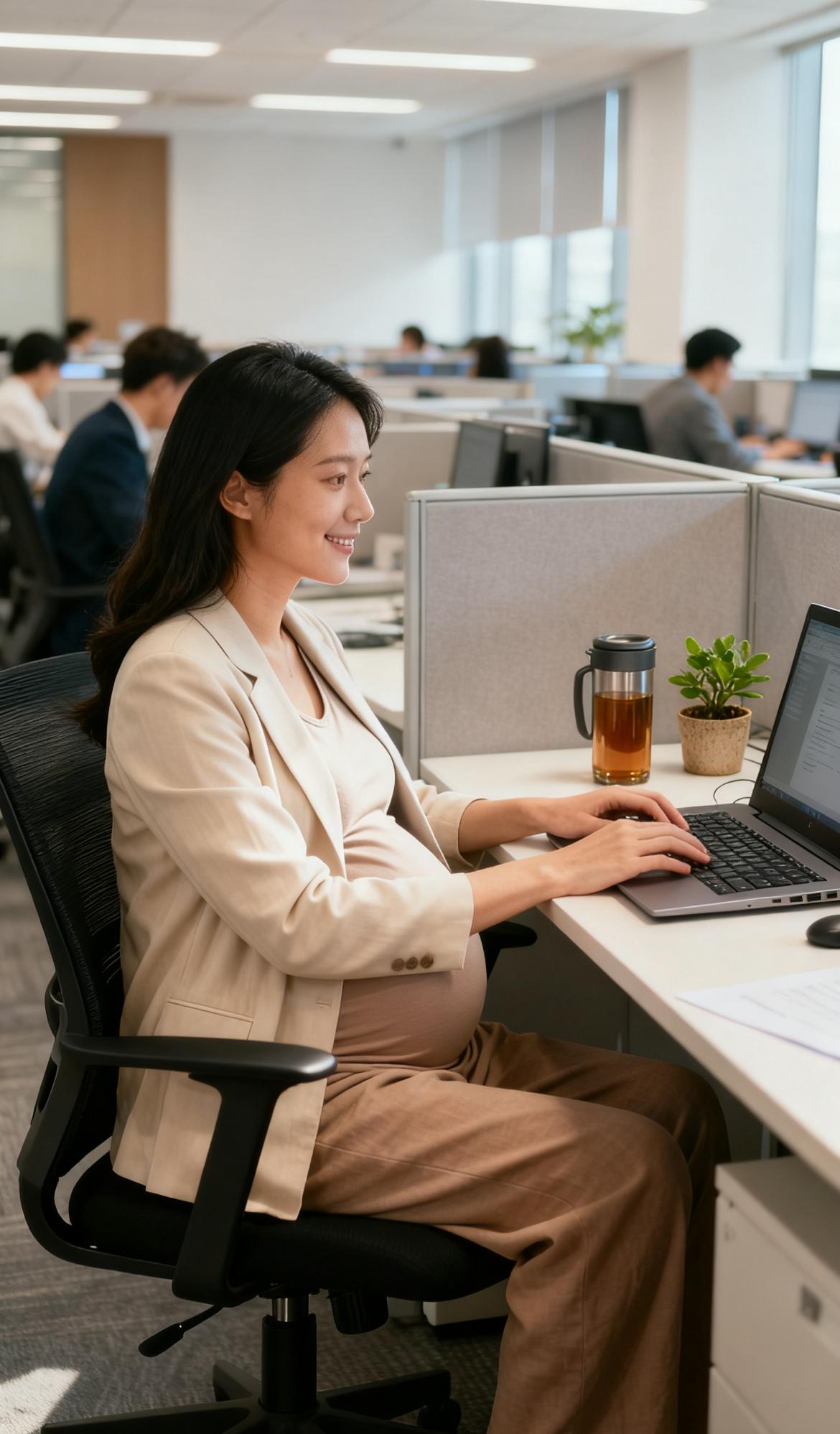 怀着孕，公司叫她不要来上班了，我的朋友，在一家公司工作了10年，今年好不容