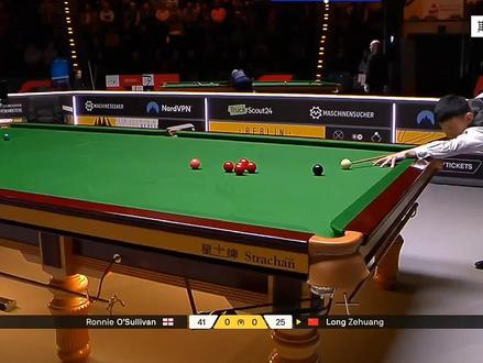 2026德国大师赛，奥沙利文首秀，顶级控球清台全场欢呼