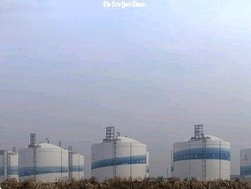 《纽约时报》记者跑到盐城偷拍LNG战略储备库！解密中国的天然气储备和供应，对