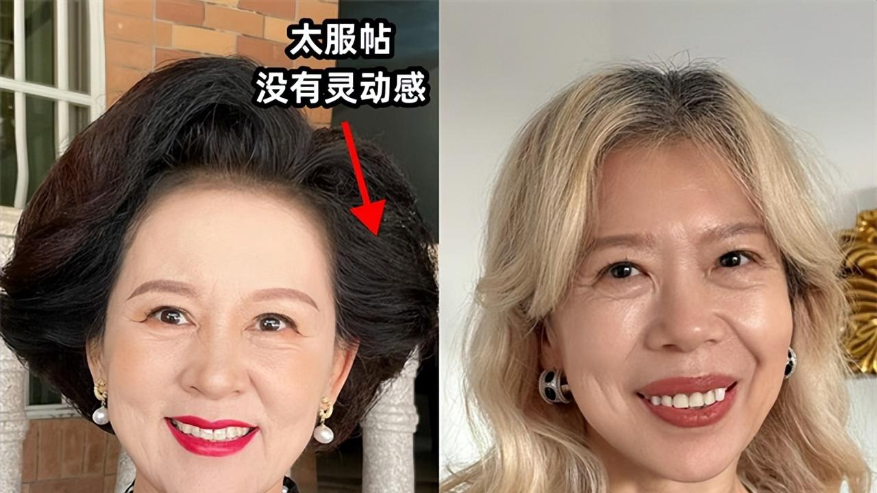 上了年纪的女人, 烫头尽量远离这3种“大妈卷”, 看着显老没气质