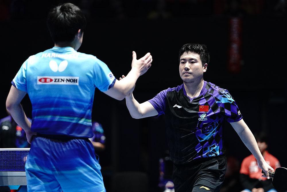 【国乒横扫日本，第24次捧起斯杯】伦敦世乒赛团体赛伦敦世乒赛男团决赛，中国vs