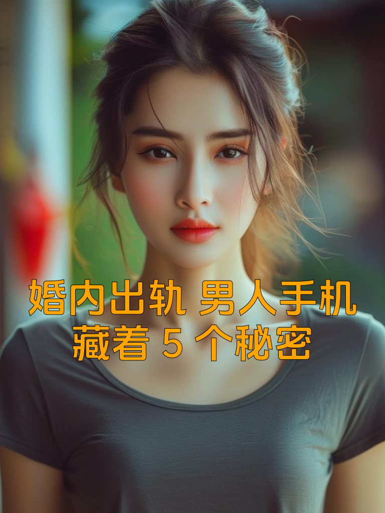 婚内出轨，男人手机藏着5个秘密