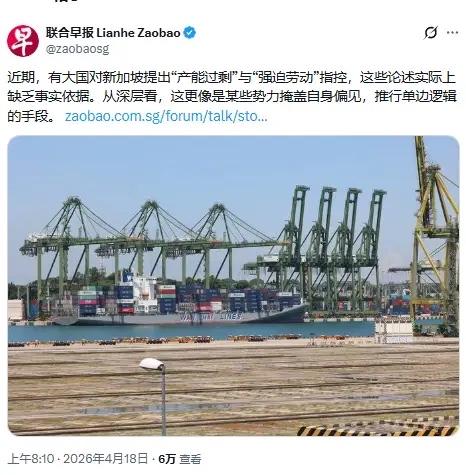 新加坡还是逃不掉的，现在没人帮新加坡说话的了，美国的调查已经正式进入实质性阶段。