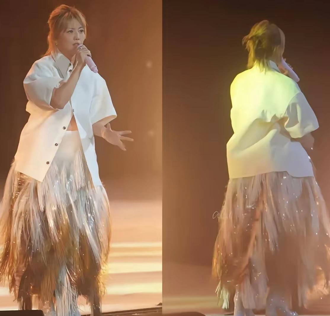 我可以接受孙燕姿48岁了，也可以接受孙燕姿发福了，但我真的接受不了她香港演唱