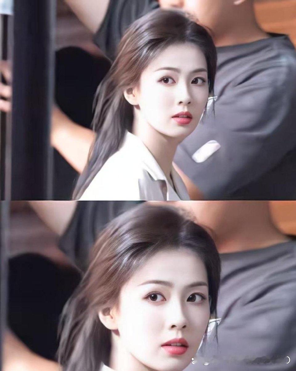 老天，这个是白鹿吗？！感觉有点像年轻时的宋慧乔了…