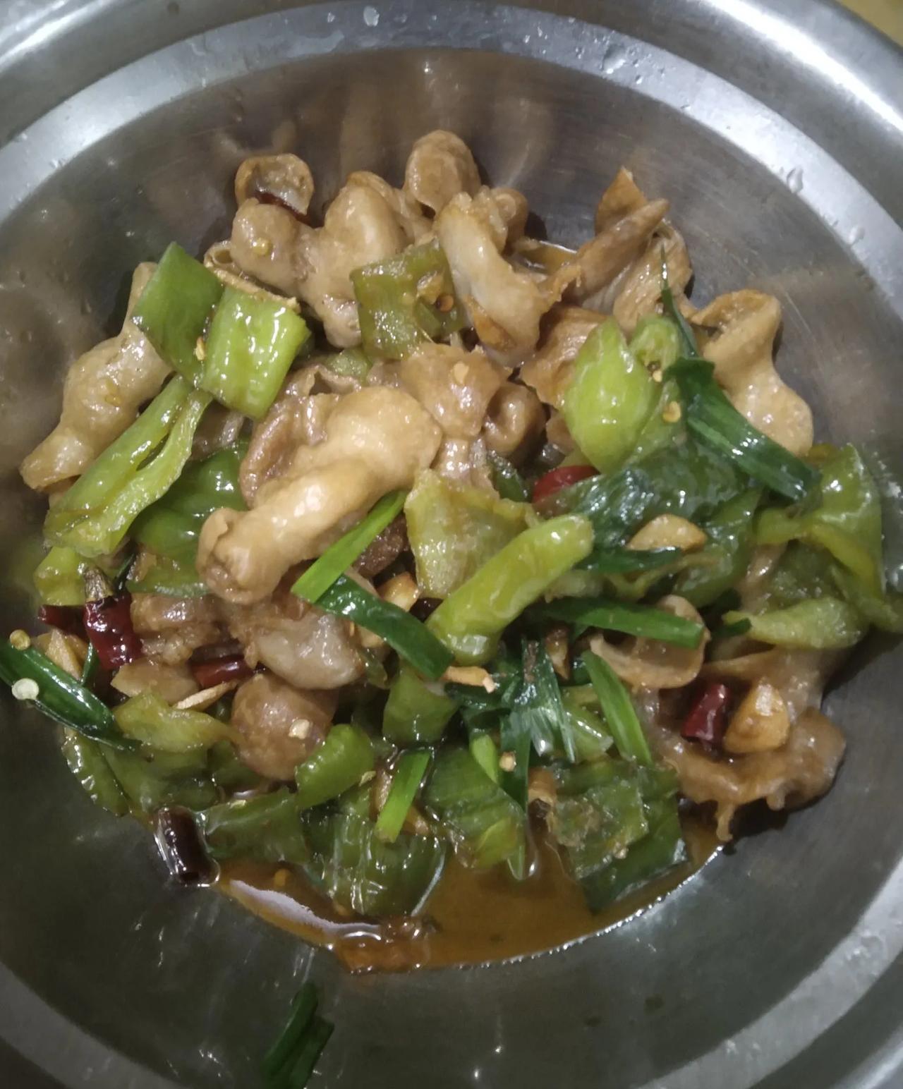 我的晚餐自己做的喔~
